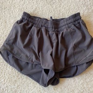 Grey lululemon shorts